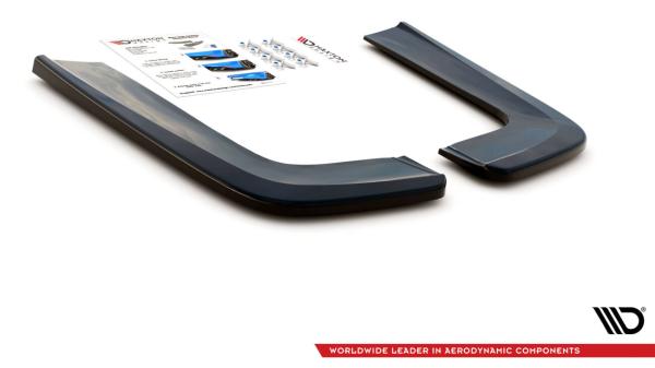 Maxton Design Heck Ansatz Flaps Diffusor V.1 für Mercedes-Benz V-Klasse AMG-Line W447 Facelift schwarz Hochglanz