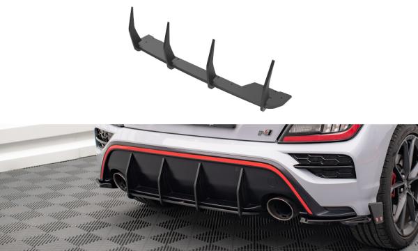 Maxton Design Street Pro Heckschürze für Hyundai Kona N Mk1