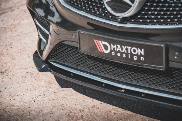 Maxton Design Front Ansatz V.3 für Mercedes-Benz V-Klasse AMG-Line W447 schwarz Hochglanz