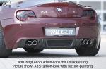 Rieger Heckansatz für BMW Z4 (E85) ABS schwarz matt (Lackierung erforderlich) K 00050510