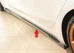 Rieger Seitenschwelleransatz links für originale Seitenschweller für Tesla Model 3 (06/2018–09/2023 bis Facelift, ab 10/2023 Facelift, alle Modelle inkl. Performance) – ABS, inkl. Gutachten