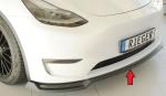 Rieger Spoilerschwert für originale Frontschürze für Tesla Model Y (ab 03/2020, alle Modelle inkl. Performance) – ABS schwarz-matt (Finish), inkl. ABE