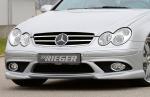 Rieger Spoileransatz für Mercedes CLK (W209) ABS schwarz matt (Lackierung erforderlich) Y 00071010