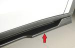 Rieger Seitenschwelleransatz rechts für originale Seitenschweller für Tesla Model Y (ab 03/2020, alle Modelle inkl. Performance) – ABS schwarz glänzend, inkl. Gutachten