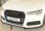Rieger Spoilerschwert für Audi A6 S6 (4G/C7) Glossy schwarz glänzend Y 00088362