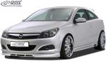 RDX Frontspoiler für OPEL Astra H GTC Frontlippe Front Ansatz Spoilerlippe