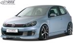 RDX Frontspoiler für VW Golf 6 GTI / GTD Frontlippe Front Ansatz Spoilerlippe