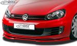 RDX Frontspoilerlippe VARIO-X für VW Golf 6 GTD, GTI Frontlippe Front Ansatz Vorne Spoilerlippe
