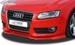RDX Frontspoilerlippe VARIO-X für AUDI A5 -2011 (Coupe + Cabrio + Sportback, Normale Frontstoßstange) Frontlippe Front Ansatz Vorne Spoilerlippe