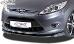 RDX Frontspoilerlippe VARIO-X für FORD Fiesta MK7 JA8 JR8 (2008+) Frontlippe Front Ansatz Vorne Spoilerlippe