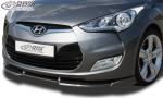 RDX Frontspoilerlippe VARIO-X für HYUNDAI Veloster Frontlippe Front Ansatz Vorne Spoilerlippe