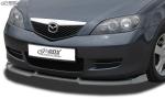 RDX Frontspoilerlippe VARIO-X für MAZDA 2 (DY) 2003-2007 Frontlippe Front Ansatz Vorne Spoilerlippe