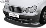 RDX Frontspoilerlippe VARIO-X für MERCEDES C-Klasse W203 -03/2004 (Passend an Classic/Elegance Stoßstange) Frontlippe Front Ansatz Vorne Spoilerlippe