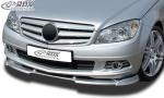 RDX Frontspoilerlippe VARIO-X für MERCEDES C-Klasse W204 -2011 Frontlippe Front Ansatz Vorne Spoilerlippe