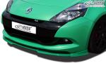 RDX Frontspoilerlippe VARIO-X für RENAULT Clio 3 RS Phase 2 Frontlippe Front Ansatz Vorne Spoilerlippe