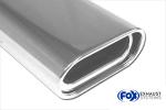 Fox Endschalldämpfer für MG TF – Ausgang rechts/links – 135x80 mm (Typ 53)