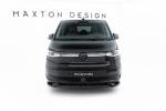 Maxton Design Front Ansatz V.2 für VW Multivan Long T7 schwarz Hochglanz