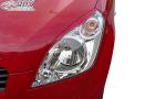 RDX Scheinwerferblenden für SUZUKI Splash 2008+ Böser Blick