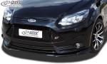 RDX Frontspoilerlippe VARIO-X für FORD Focus 3 ST (2012+) Frontlippe Front Ansatz Vorne Spoilerlippe