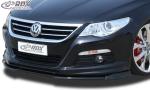 RDX Frontspoilerlippe VARIO-X für VW Passat CC -2012 R-Line Frontlippe Front Ansatz Vorne Spoilerlippe