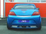 JMS Rücklichtblende für Opel Tigra Twintop (2004–2009) – ABS, inkl. Teilegutachten