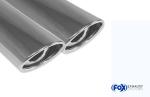 Fox Endschalldämpfer für Deawoo Lacetti – 2x88x74 mm (Typ 33)