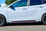 Ingo Noak Tuning CUP Seitenschweller mit Wing vorne und hinten für Hyundai Kona N + N-Line ab Bj. 2020 – ABS (Lackierung erforderlich), inkl. ABE