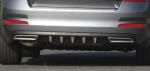 Milotec - Auspuff-Dummies Alu-Brush matt für Skoda Octavia 5E inkl. Facelift ohne RS