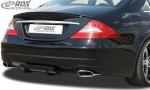 RDX Heckdiffusor U-Diff für MERCEDES CLS-Klasse C219 Diffusor Heck Ansatz