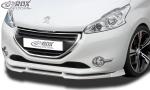 RDX Frontspoilerlippe VARIO-X für PEUGEOT 208 (2012-2019) Frontlippe Front Ansatz Vorne Spoilerlippe