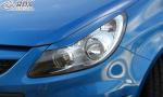 RDX Scheinwerferblenden für OPEL Corsa D Böser Blick