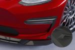 CSR Air Intake Blenden | Airintakes mit ABE für Tesla Model 3 AI031-M Carbon Look matt strukturiert (keine Lackierung erforderlich)