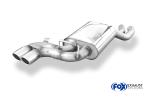 Fox Endschalldämpfer für Audi V8 Typ D11 – 2x70 mm (rund) – Edelstahl – mit EG-Gutachten