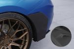 CSR Side Blades / Side Spats mit ABE für BMW 2er F22 / F23 M-Paket BL004-L schwarz matt (Lackierung erforderlich)