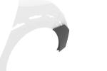 CSR Side Blades / Side Spats mit ABE für Opel Asta L BL005-K Kupfer matt (keine Lackierung erforderlich)