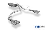 Fox Halbanlage ab Kat 2x115x85 Typ 32 rechts/links für Cadillac Escalade – Edelstahl, Rohr 63,5 mm, EG-Gutachten