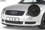CSR Frontspoiler | Cup-Spoilerlippe mit ABE für Audi TT 8N CSL011-M Carbon Look matt strukturiert (keine Lackierung erforderlich)