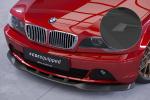 CSR Frontspoiler | Cup-Spoilerlippe mit ABE für BMW 3er E46 Coupe / Cabrio CSL073-S Strukturiert schwarz matt (keine Lackierung erforderlich)