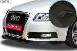 CSR Frontspoiler | Cup-Spoilerlippe mit ABE für Audi A6 4F S-Line CSL106-M Carbon Look matt strukturiert (keine Lackierung erforderlich)