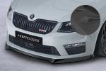CSR Frontspoiler | Cup-Spoilerlippe mit ABE für Skoda Octavia 3 (Typ 5E) RS CSL150-L schwarz matt (Lackierung erforderlich)
