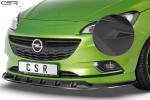 CSR Frontspoiler | Cup-Spoilerlippe mit ABE für Opel Corsa E OPC-Line CSR-CSL154-L schwarz matt (Lackierung erforderlich)