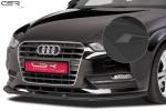 CSR Frontspoiler | Cup-Spoilerlippe mit ABE für Audi A3 8V CSL179-S schwarz matt strukturiert (keine Lackierung erforderlich)