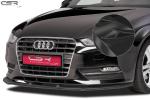 CSR Frontspoiler | Cup-Spoilerlippe mit ABE für Audi A3 8V CSL179-C Carbon Look Hochglanz (keine Lackierung erforderlich)