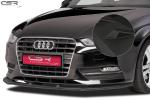 CSR Frontspoiler | Cup-Spoilerlippe mit ABE für Audi A3 8V CSL179-M Carbon Look matt strukturiert (keine Lackierung erforderlich)