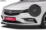 CSR Frontspoiler | Cup-Spoilerlippe mit ABE für Opel Astra K CSL180-S schwarz matt strukturiert (keine Lackierung erforderlich)