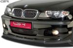 CSR Frontspoiler | Cup-Spoilerlippe mit ABE für BMW 3er E46 CSL185-S Strukturiert schwarz matt (keine Lackierung erforderlich)
