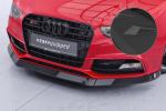 CSR Frontspoiler | Cup-Spoilerlippe mit ABE für Audi A5/S5 8T CSR-CSL187-S schwarz matt strukturiert (keine Lackierung erforderlich)
