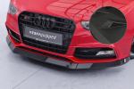 CSR Frontspoiler | Cup-Spoilerlippe mit ABE für Audi A5/S5 8T CSR-CSL187-M Carbon Look matt strukturiert (keine Lackierung erforderlich)