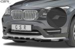 CSR Frontspoiler | Cup-Spoilerlippe mit ABE für BMW X1 E84 CSL197-S schwarz matt strukturiert (keine Lackierung erforderlich)