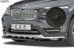 CSR Frontspoiler | Cup-Spoilerlippe mit ABE für BMW X1 E84 CSL197-M Carbon Look matt strukturiert (keine Lackierung erforderlich)